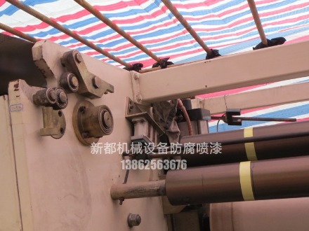 工廠搬遷設備統(tǒng)一噴色翻新